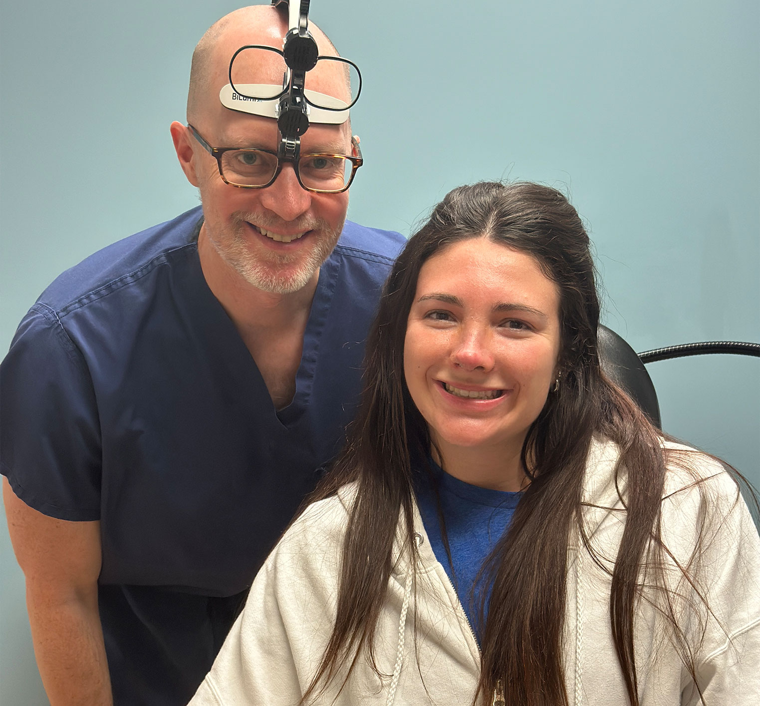 Woman who received a revision rhinoplasty in Philadelphia, PA.