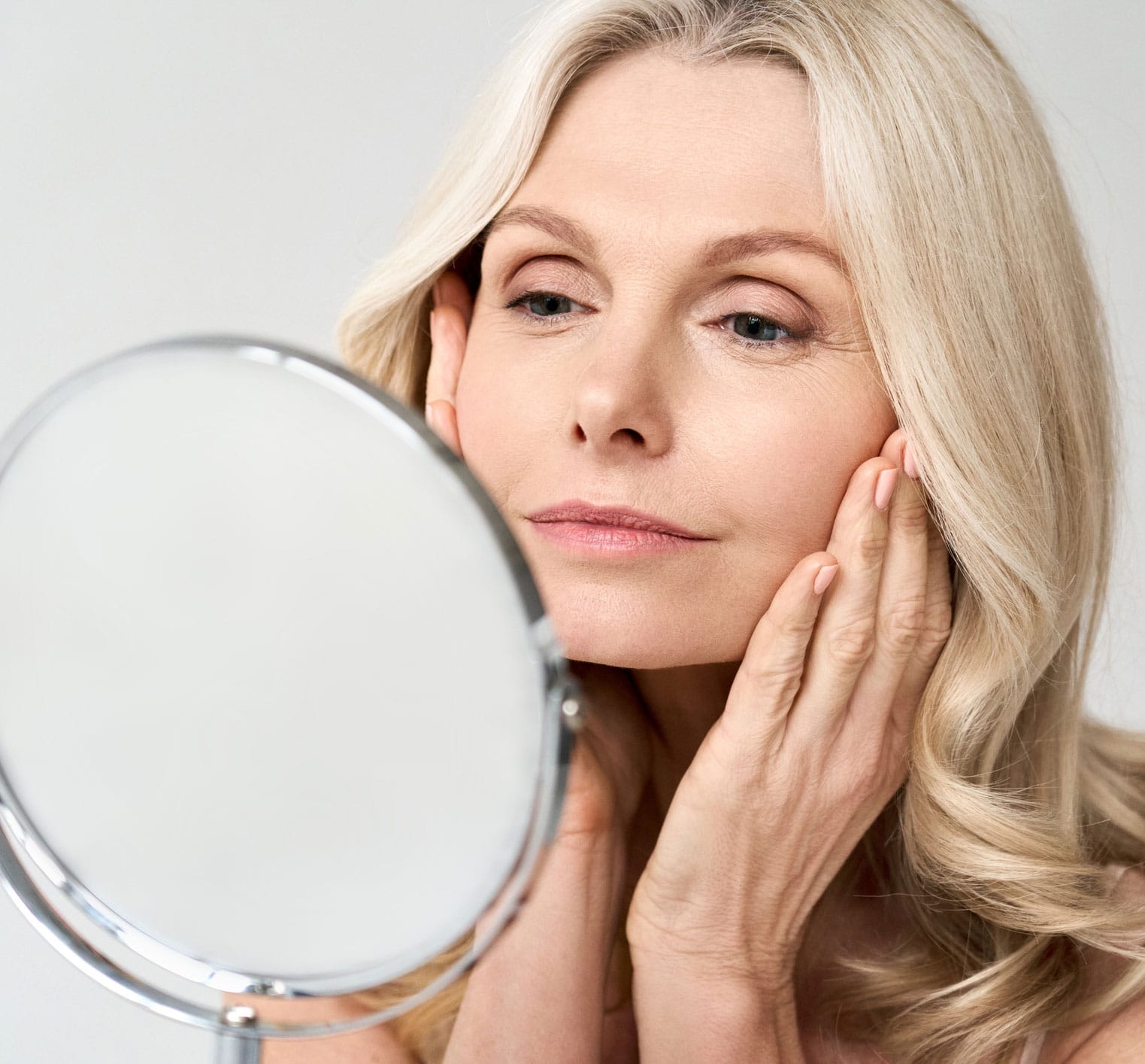 Beautiful woman who received a septoplasty in Philadelphia.